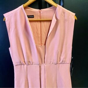 Emporio Armani Peach Sleeveless Dress